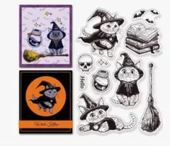 シリコンスタンプ　ハロウィンスタンプ　はんこ　新品未開封　Halloween