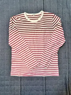 アーバンリサーチ　M相当　ロングTシャツ　グラデーションボーダー身幅49着丈60