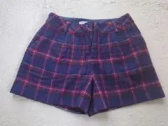 ロペピクニック チェック柄 ショートパンツ
