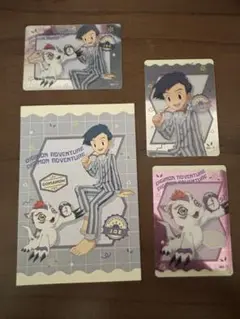 デジモン Picharm/寝起き アニメイト 城戸丈＆ゴマモン セット売り