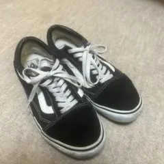 Vans ブラックスエード ローカットスニーカー