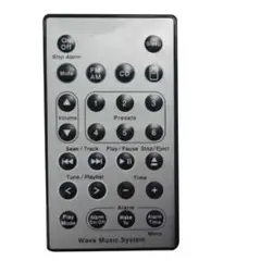 【新品】リモコン交換用 Bose 5CDマルチディスクプレイヤー用 ノーブランド