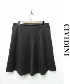 V037/ CIVIDINI チヴィディーニ ひざ丈スカート ストレッチ 44