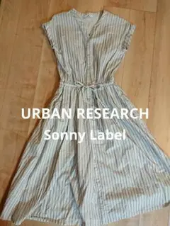 URBAN RESEARCH Sonny Label ワンピース ストライプ柄