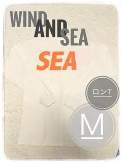 【WIND AND SEA】ロゴTシャツ ロンT