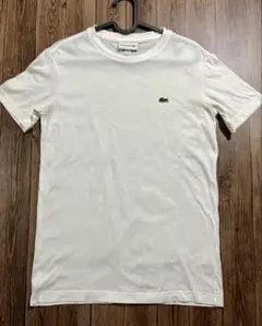 LACOSTE ホワイト Tシャツ US XXS