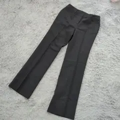 ★b1392 ORIHICA オリヒカ【5】黒 ビジネスパンツ ストレート