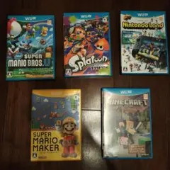 Wii U ゲーム 5本セット