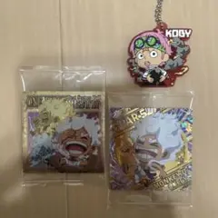 ONE PIECE ギア5 ステッカーセット コビーキーホルダーセット