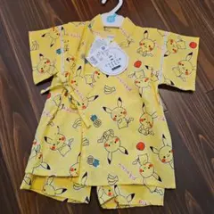 ポケピース♡ ピカチュウ 甚平 95cm♡新品、未使用品、タグ付き