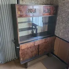 【在庫整理価格】昭和レトロ　食器棚