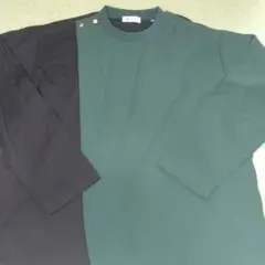 美品★tk.TAKEO KIKUCHI ボタン付きTシャツMサイズ