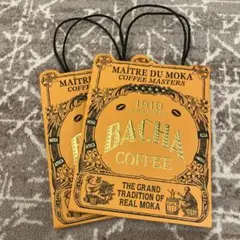 BACHA コーヒー　ショッパー　2枚セット