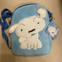 クレヨンしんちゃん　シロ　デザイン ショルダーバッグ