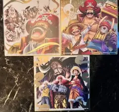 ワンピース アート色紙3枚セット