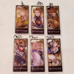 グラブル 編成アクリルチャーム 6点