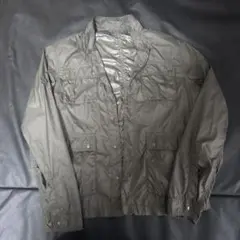 オリーブグリーン ナイロンジャケット　シャカシャカ　ブルゾン