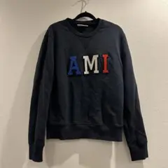 AMI ネイビー スウェット