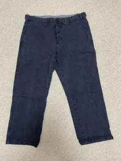 TOMMY HILFIGER THFLEX チノパン 32 ネイビー