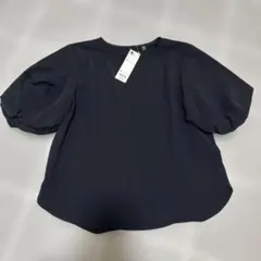 GU バブルスリーブブラウス　Mサイズ