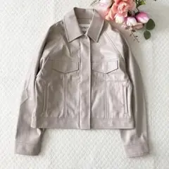 ルーニィー lounie レザージャケット サイズ36 2020aw