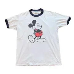70's◆Mickey Mouse◆ミッキーマウス◆リンガーTシャツ◆ビンテージ