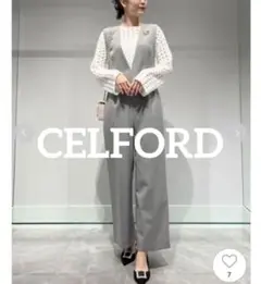CELFORD ローゲージショートニットプルオーバー