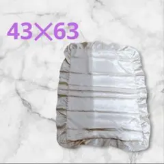 シルク タッチ枕カバー 43cm x 63cm 四季適応 ベージュ