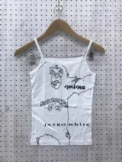 Y2K 平成古着　mina × JAYRO WHITE デジタルグラフィックキャ