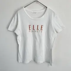 ELLE PLANETE ホワイト Tシャツ