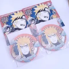 NARUTO コレクション缶バッジ　波風ミナト×2