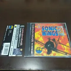 【帯付き】ソニックウィングス3 ネオジオCD