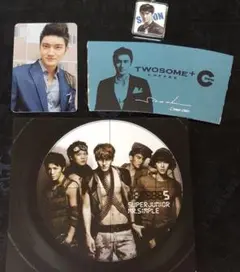 super junior CD「mr.simple 」カード シウォン 他
