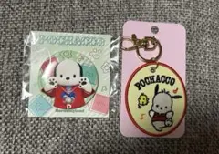 ポチャッコ　サンリオキャラクター大賞　刺繍ワッペン　ハーモニーランド