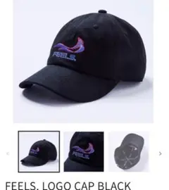【未使用】FEELS. 上杉柊平　ロゴキャップ　グレー　ユニセックス FEELS. LOGO CAP NAVY 上杉柊平 キャップ 新品未開封品 - メルカリ