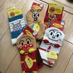 アンパンマン キャラクター靴下セット 13〜19cm