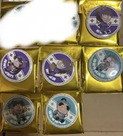 忍たま乱太郎　尾浜勘右衛門　不破雷蔵　蜂屋三郎　缶バッジ