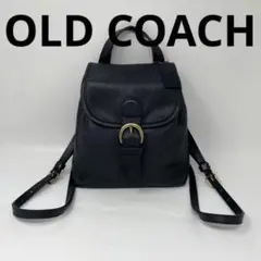 【美品】COACH オールドコーチ リュック ミニリュック レザー 希少USA製
