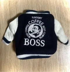 【非売品】サントリー ボス 革ジャン 携帯ケース ボスジャン bossジャン