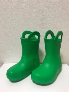 CROCS ハンドル イット レイン ブーツ キッズ