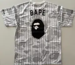 BAPE x 千葉 ロッテ マリーンズ UNIFORM TEE