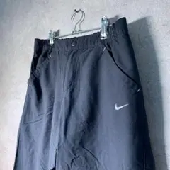 【ヴィンテージ】NIKE ロゴ刺繍 トラックパンツ スポーツ古着usedBM13