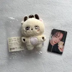 パクジフン 公式センイルカフェ MD ぬいぐるみキーリング A