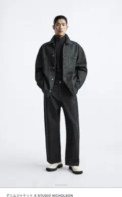 2025年最新】zara スタジオニコルソン デニムジャケットの人気
