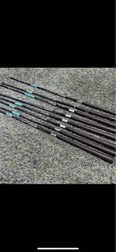 PXG、アイアンシャフト,グリップ、8本セット、ゴルフ5限定セット