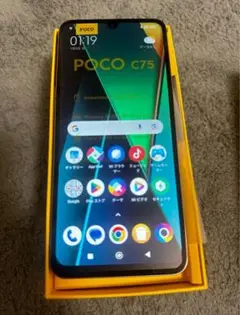 POCO C75 スマートフォン 6.67インチ
