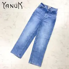 美品 YANUK ボーイズストレートLEA デニムパンツ サイズ25*CD665