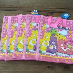 Care Bears 手提げ袋 ピンク 5枚 #74