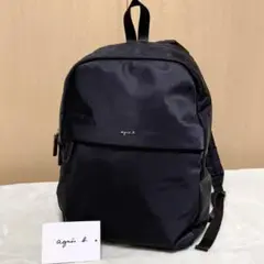 新品未使用✨agnes b. アニエスベー リュック バックパック ナイロン 黒