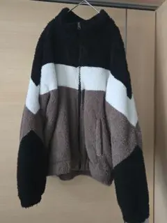 フリース ジップアップジャケット パーカーLサイズ